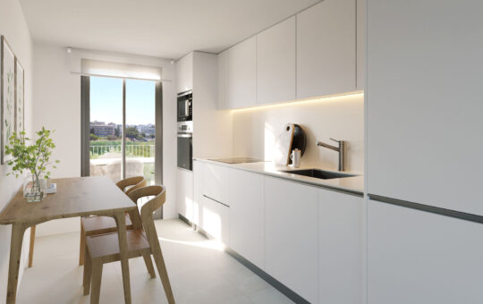 New built apartment in Palmanova - Kitchen