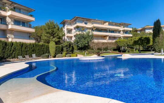 Spacious garden apartment in Sol de Mallorca - Fantastic pool area