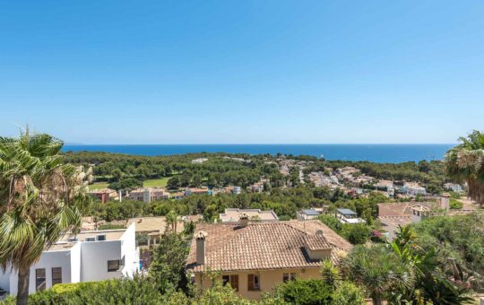 Villa con preciosas vistas al mar en Bendinat - Aussenbereich