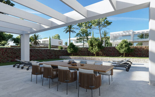 Villa de nueva construcción de alta calidad en una ubicación selecta - Zona terraza