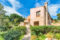 Bonita villa tradicional en zona residencial con vistas a la bahía de Palma - Fachada principal