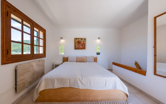 Encantadora casa de pueblo totalmente reformada con bonitas vistas - Dormitorio 1