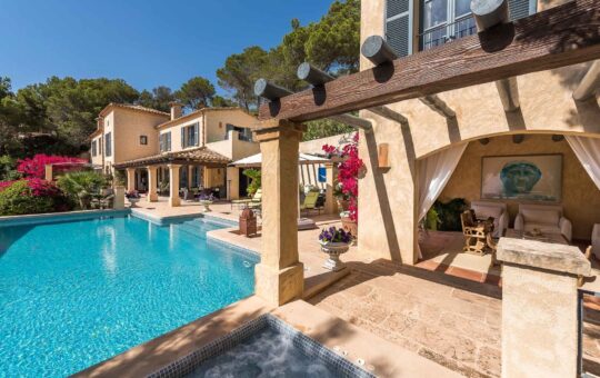 Mediterrane Villa in Bestlage mit herrlichem Blick, Puerto de Andratx