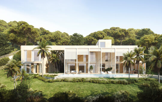 Land with project and license - Project proposal: Modern new build villa