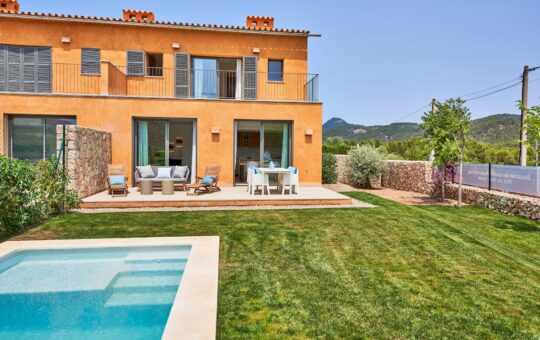 New townhouse with pool and garden in Capdella, Mallorca