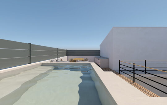 Stylish town house in the heart of Andratx - Proposal for pool