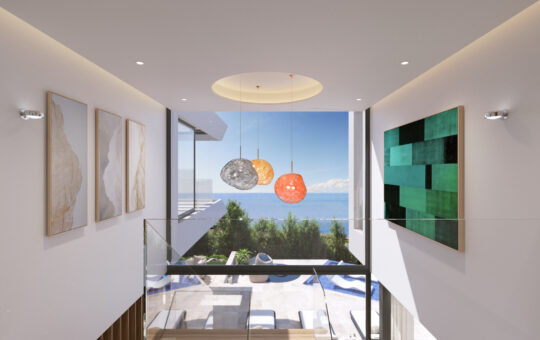 Newly built villa with magnificent views in Nova Santa Ponsa - Hall