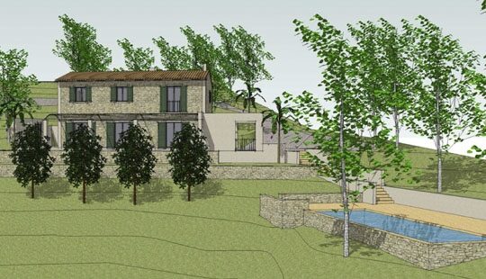 Proyecto de una casa de campo de lujo con bonitas vistas – Son Font, Calvia - Son Font
